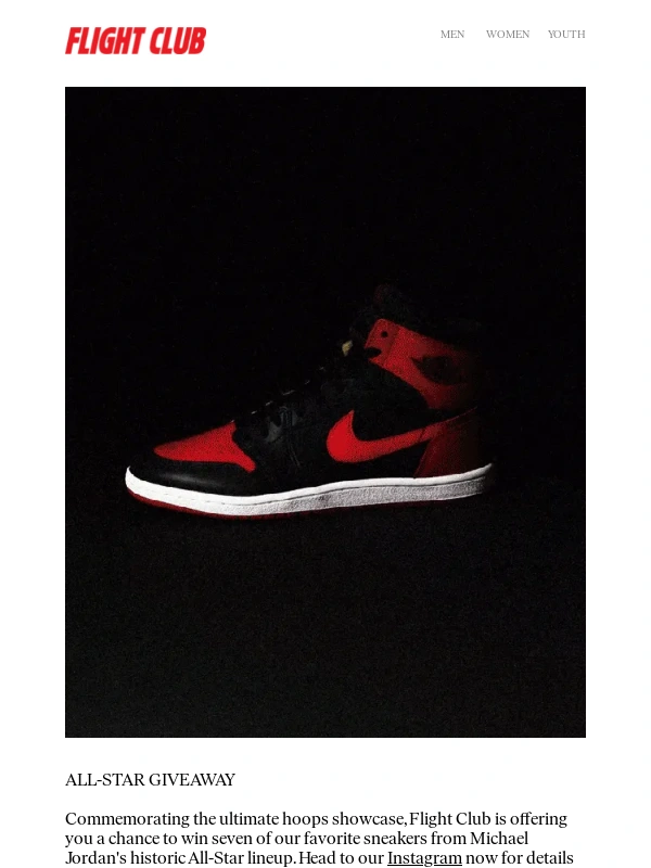 Flight Club - Greatness is rare. We're giving it away
