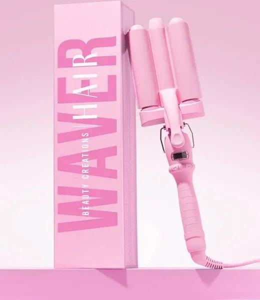 Beauty Creations Hair Waver Jumbo Triple Barrel Digital Display