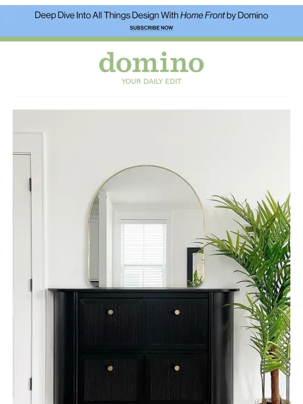 domino - One color drenches this entire L.A. house
