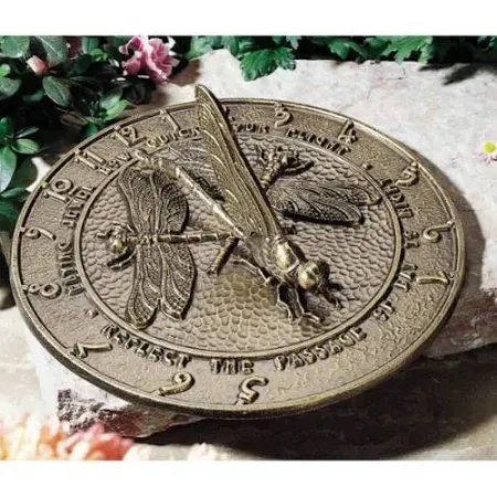 Whitehall Products Dragonfly Sundial