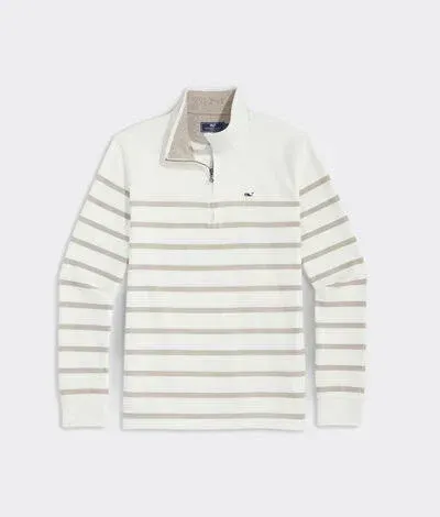 Breton Stripe Saltwater Quarter-Zip