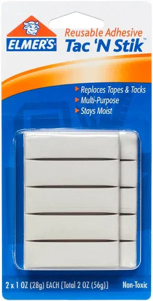 Elmer's Tac 'N Stik Reusable Adhesive