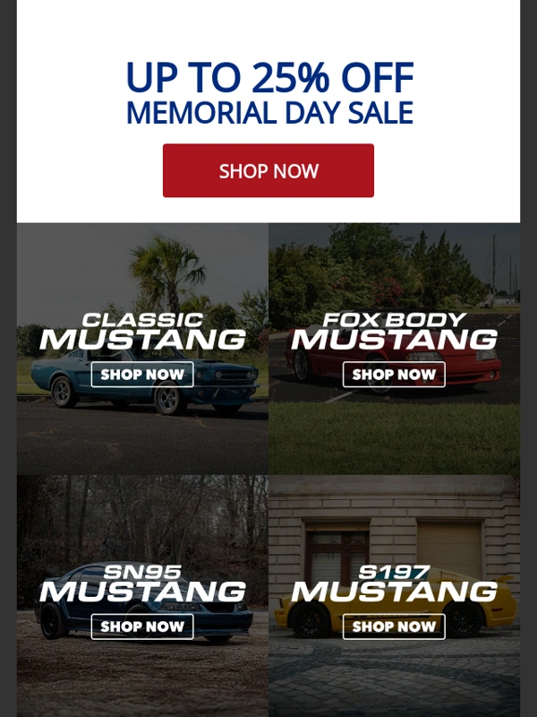 CJ Pony Parts - Up to 25% Off: SAVE TODAY
