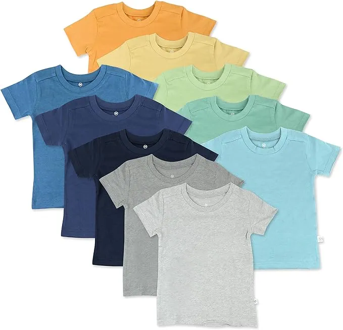 HonestBaby Multipack Short Sleeve T-Shirt Pack