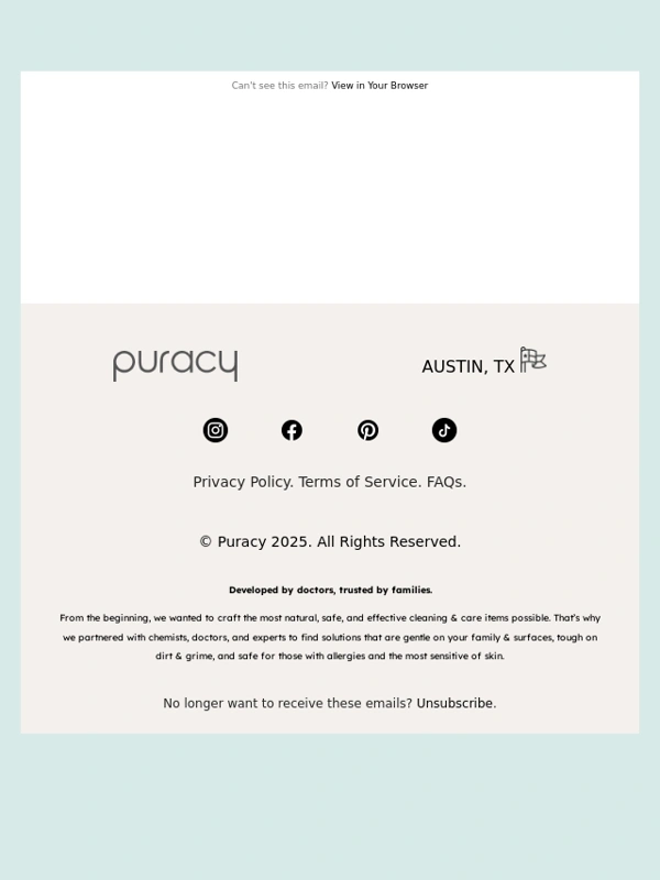 Puracy - Trial Offer: Puracy’s Best Sellers for Just $4.99!