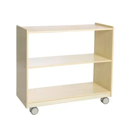 Environments Mobile 30"H Storage with Clear Back - Assembled by Environments