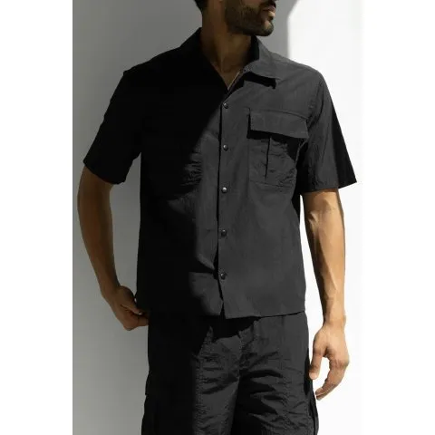 Oak + Fort NYLON SHORT SLEEVE SHIRT