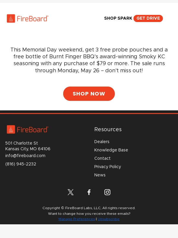 FireBoard - SALE: Memorial Day Weekend savings are here ??
