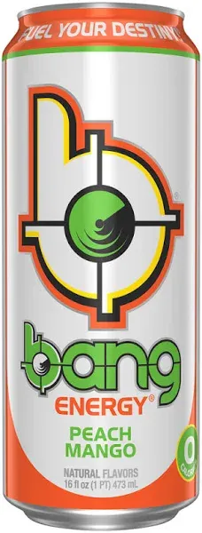 Bang Peach Mango Energy Drink