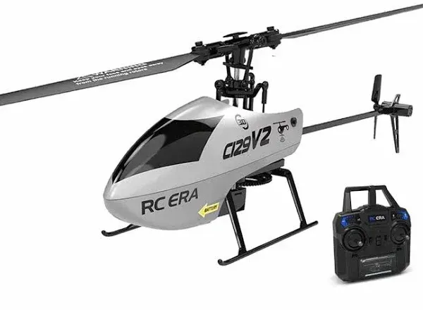 RC ERA C129 V2 2.4G 4CH 6-Axis Gyro 3D Aerobatic Flight Altitude Hold Flybarless RC Helicopter RTF