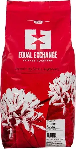 Equal Exchange Coffee Whole Bean French Roast Organic