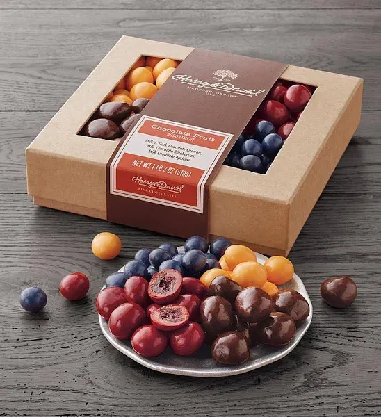 Harry & David Chocolate-Covered Fruits Nuts Sweets