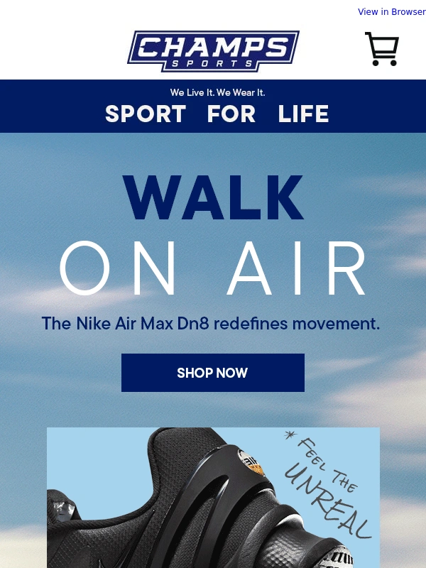 Champs Sports - It’s time for a Sport Style upgrade ?
