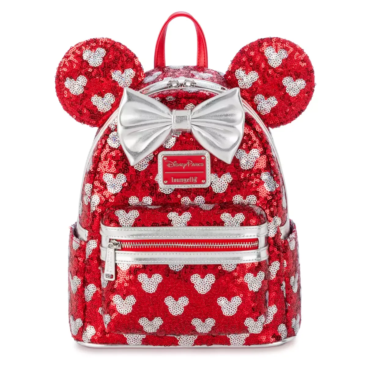 Minnie Mouse Sequined Loungefly Mini Backpack