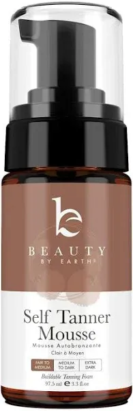 Beauty By Earth Self Tanner Body Tanning Mousse