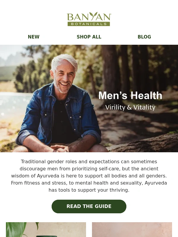 Banyan Botanicals - Let's talk about men's health