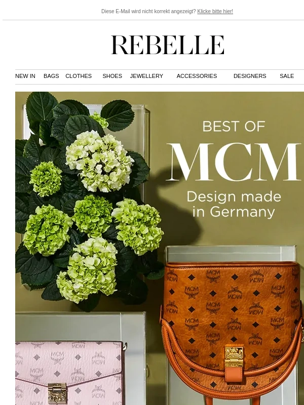 Rebelle - MCM: Design classics & trend pieces from Munich