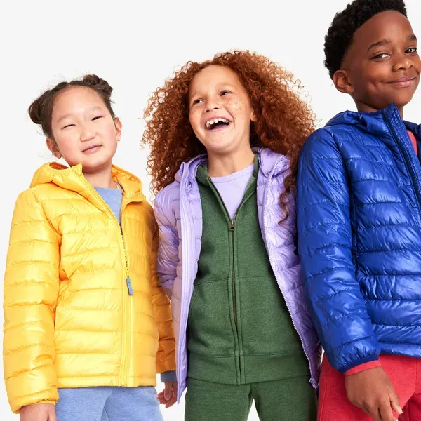 Primary Kids Lightweight Puffer Jacket