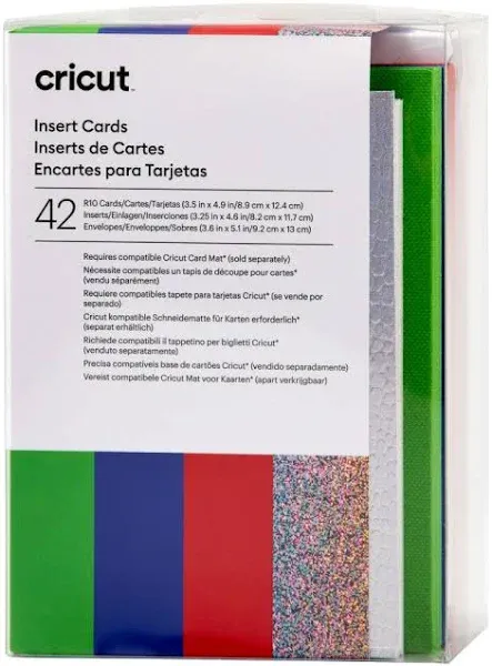 Cricut Rainbow Scales Insert Cards