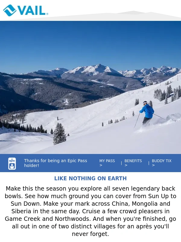 Vail - Winter is in full force