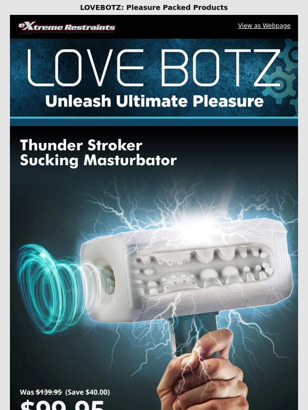 Extreme Restraints - ?Meet LoveBotz & Redefine Pleasure!