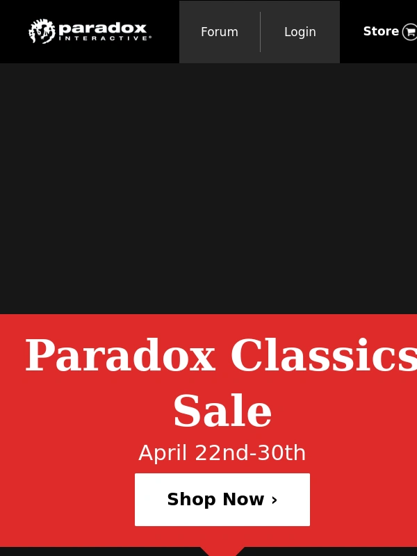Paradox Interactive - Classics Sale Up To 90% Off