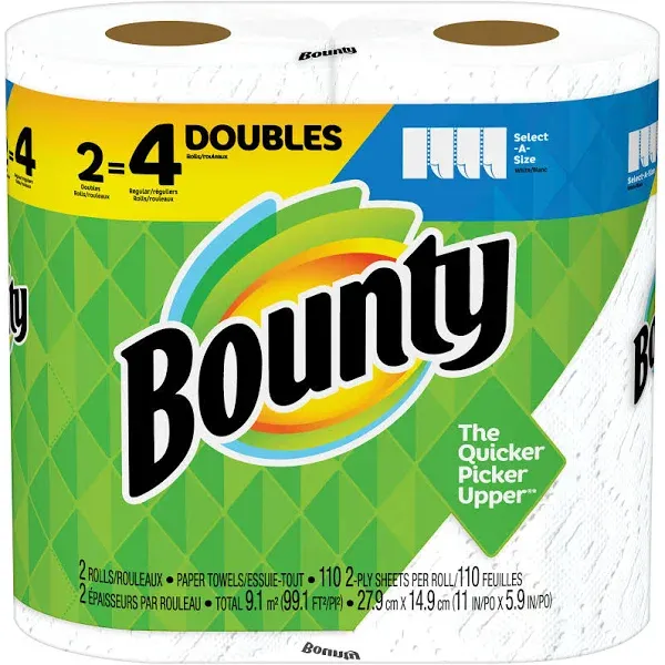 Bounty Paper Towels Select A Size