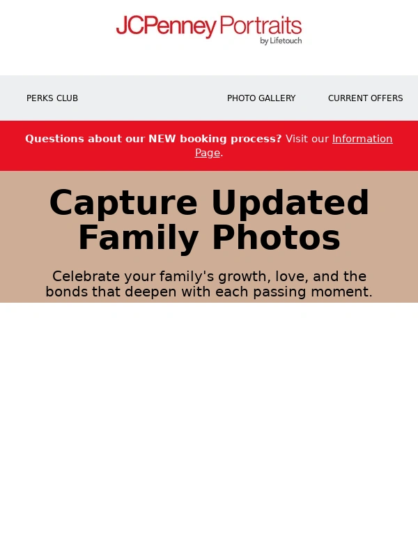 JCPenney Portraits - Update Your Memories with $50 Off Digital Album at Your Local Studio!