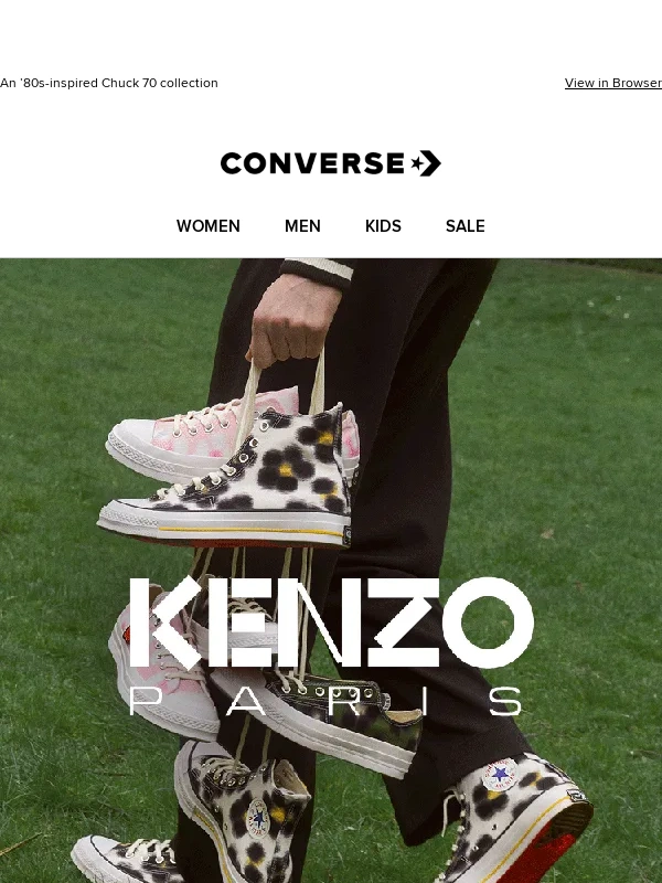 Converse Canada - Now In: Converse x Kenzo