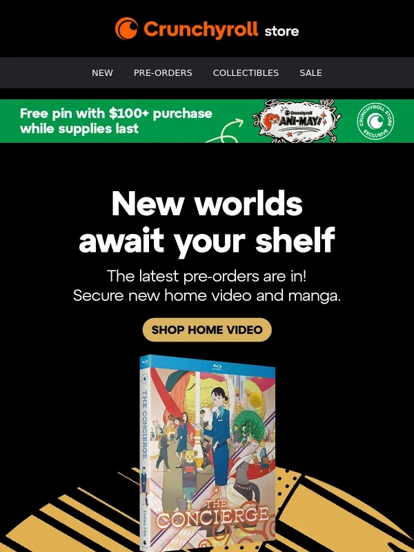 Crunchyroll - ? New Blu-rays & DVDs Dropping Soon