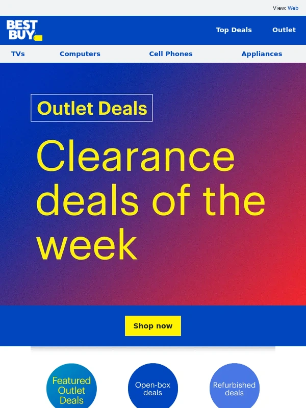 Best Buy - Clearance deals are here. Shop the Best Buy Outlet today