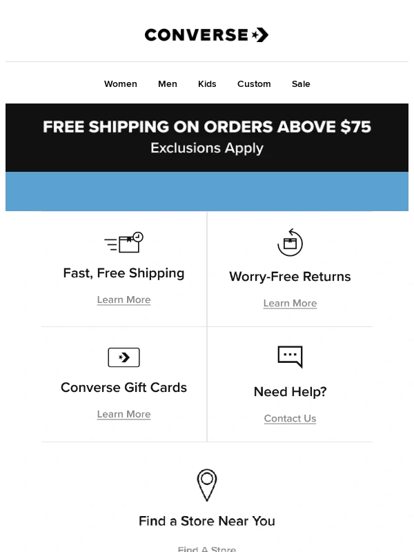Converse - Extra 50% OFF sale ?