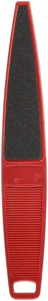Diane Double-Sided Red Foot File with Textured Handle