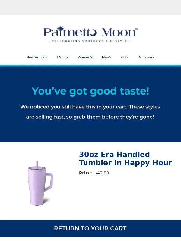 Palmetto Moon - Your Cart Called,It Wants You Back! ??