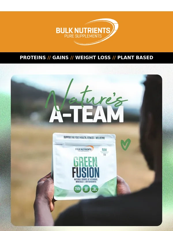 Bulk Nutrients - Farrell,Get Your Greens the Easy Way ?