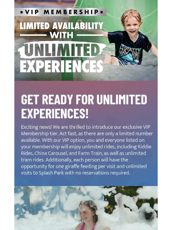 Memphis Zoo - ⭐️ VIP Membership: Limited Availability with Unlimited Experiences