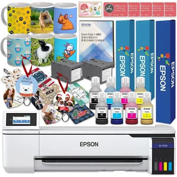 Epson SureColor F570 Pro Dye-Sublimation Printer