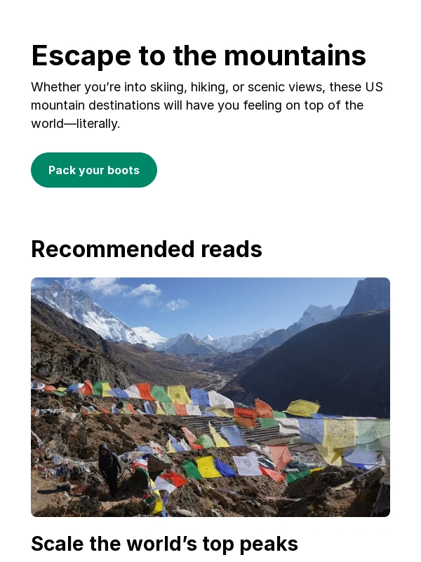 Viator - Your next adventure: A new experience—embrace the wild