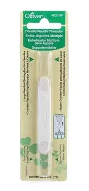 Clover Double Needle Threader