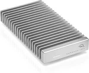 OWC - Express 1M2 Portable NVMe Thunderbolt SSD, USB4, Aluminum Heat Sink Enclosure (Enclosure Only)
