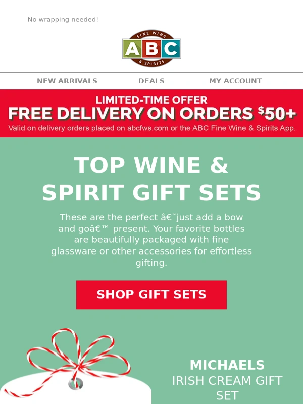 ABC Fine Wine & Spirits - Gift Sets That WOW
