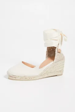 CASTAÑER Carina Canvas Wedge Espadrilles
