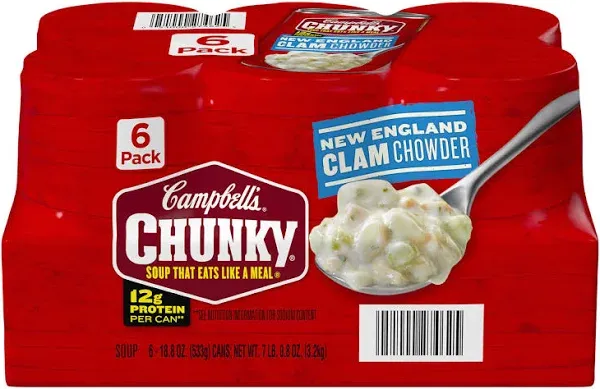 Campbell's Chunky New England Clam Chowder
