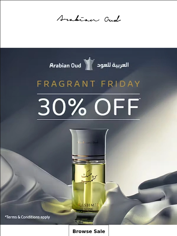 Arabian Oud - Experience the deep allure of Kashmir Musk