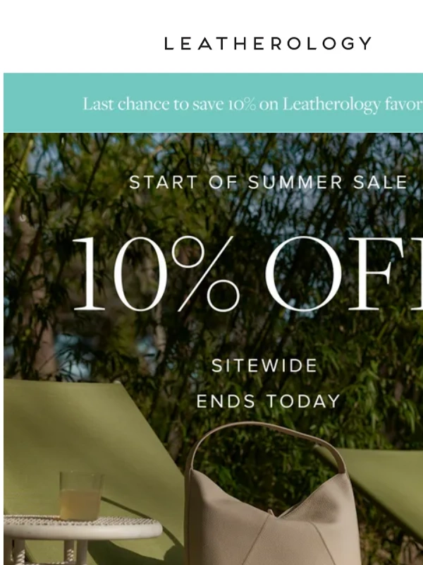 Leatherology - 10% Off Ends TODAY!