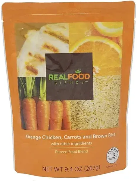 Real Food Blends Quinoa, Kale & Hemp Tube-Fed Meals