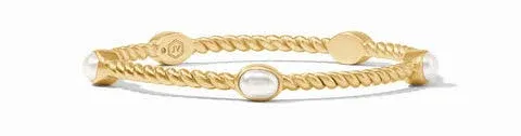 Julie Vos Nassau Stone Bangle