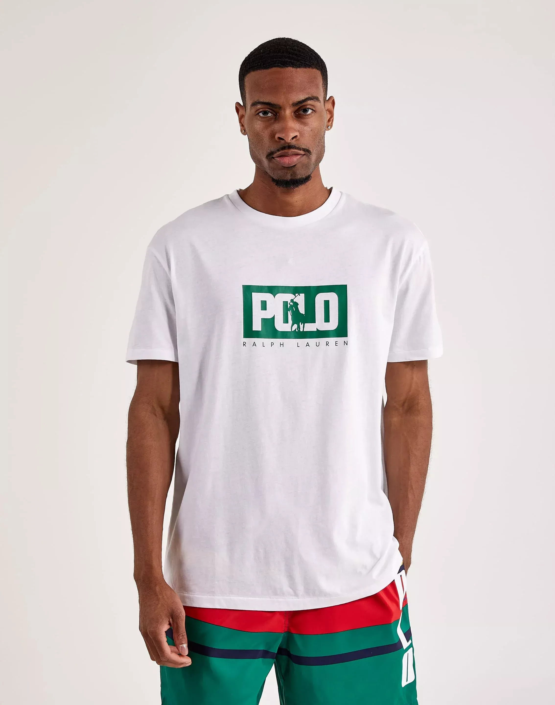 Polo Ralph Lauren Classic Fit Logo Jersey Tee  - White - Size: 2XLG