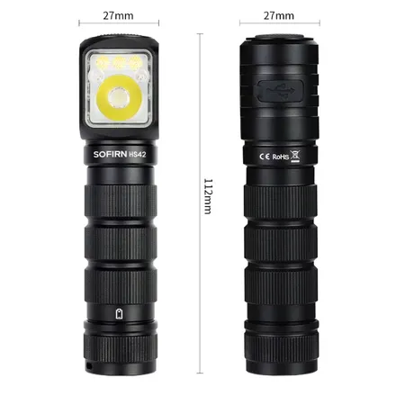 SOFIRN HS42 2100lm 6000K USB-C Rechargeable SST40 Headlamp $25 + Free S/H