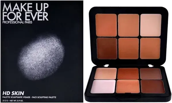 HD Skin Cream Contour and Highlight Sculpting Palette